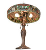 25" High Tiffany Peony Table Lamp