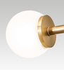 42" High Bola 3 Light Bar Top Lamp