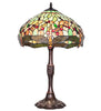 26" High Tiffany Hanginghead Dragonfly Table Lamp
