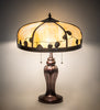 24" High Poplar Leaf Table Lamp