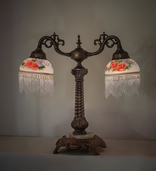 20" High Roussillon 2 Light Table Lamp