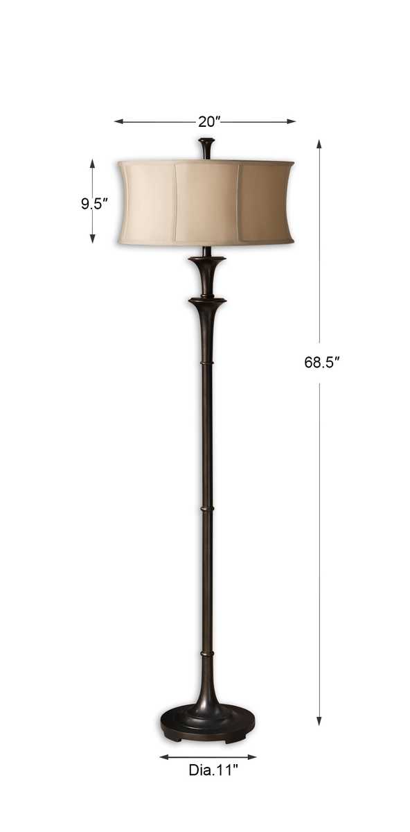 Uttermost Brazoria Floor Lamp - CLOSEOUT