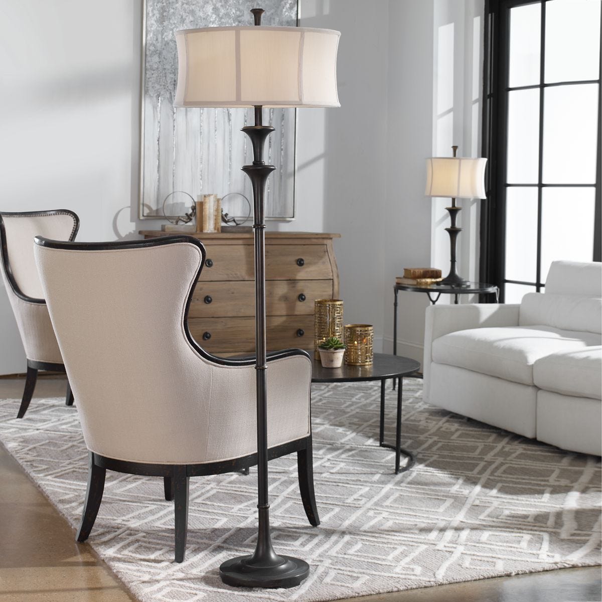 Uttermost Brazoria Floor Lamp - CLOSEOUT