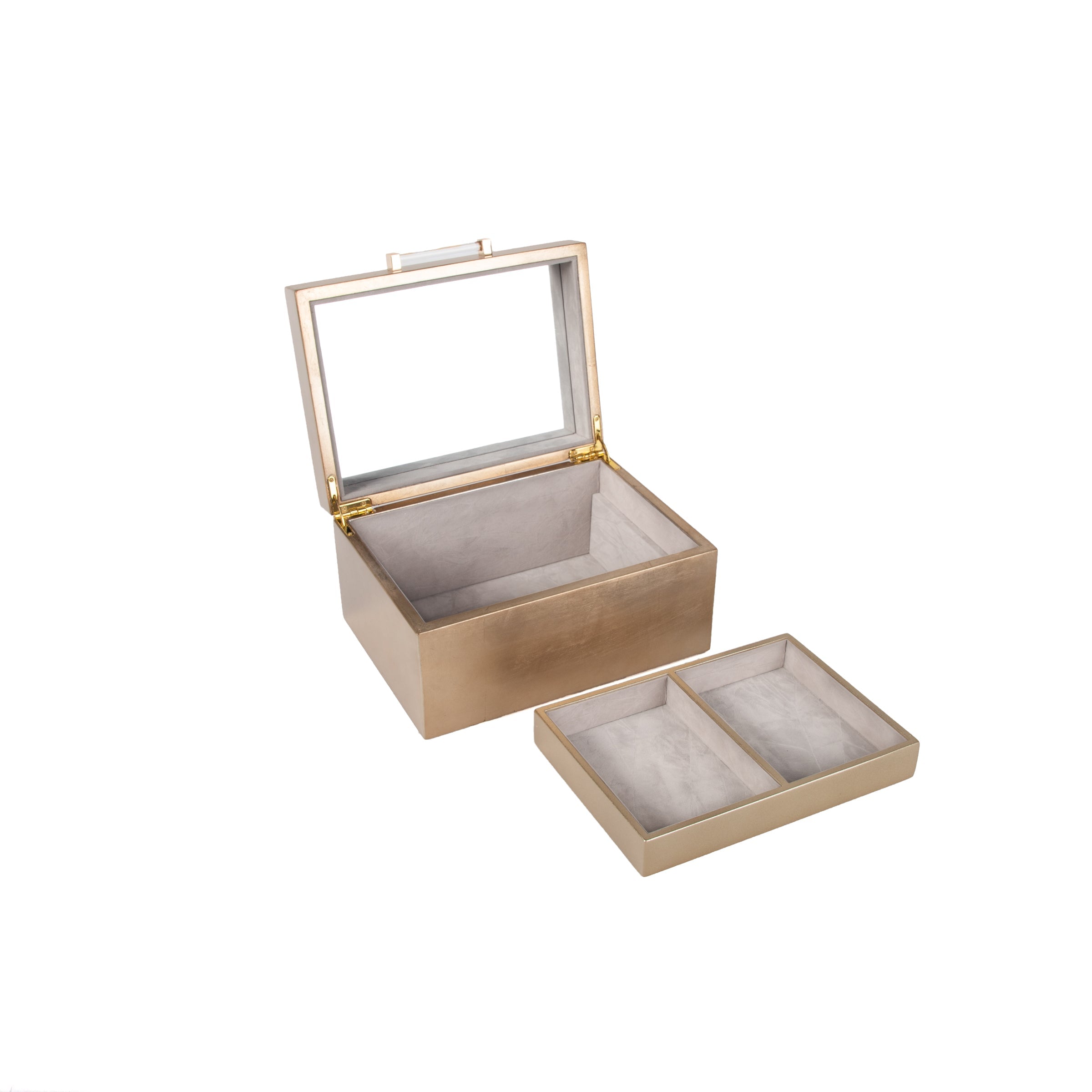 Athena Jewelry Box Silver