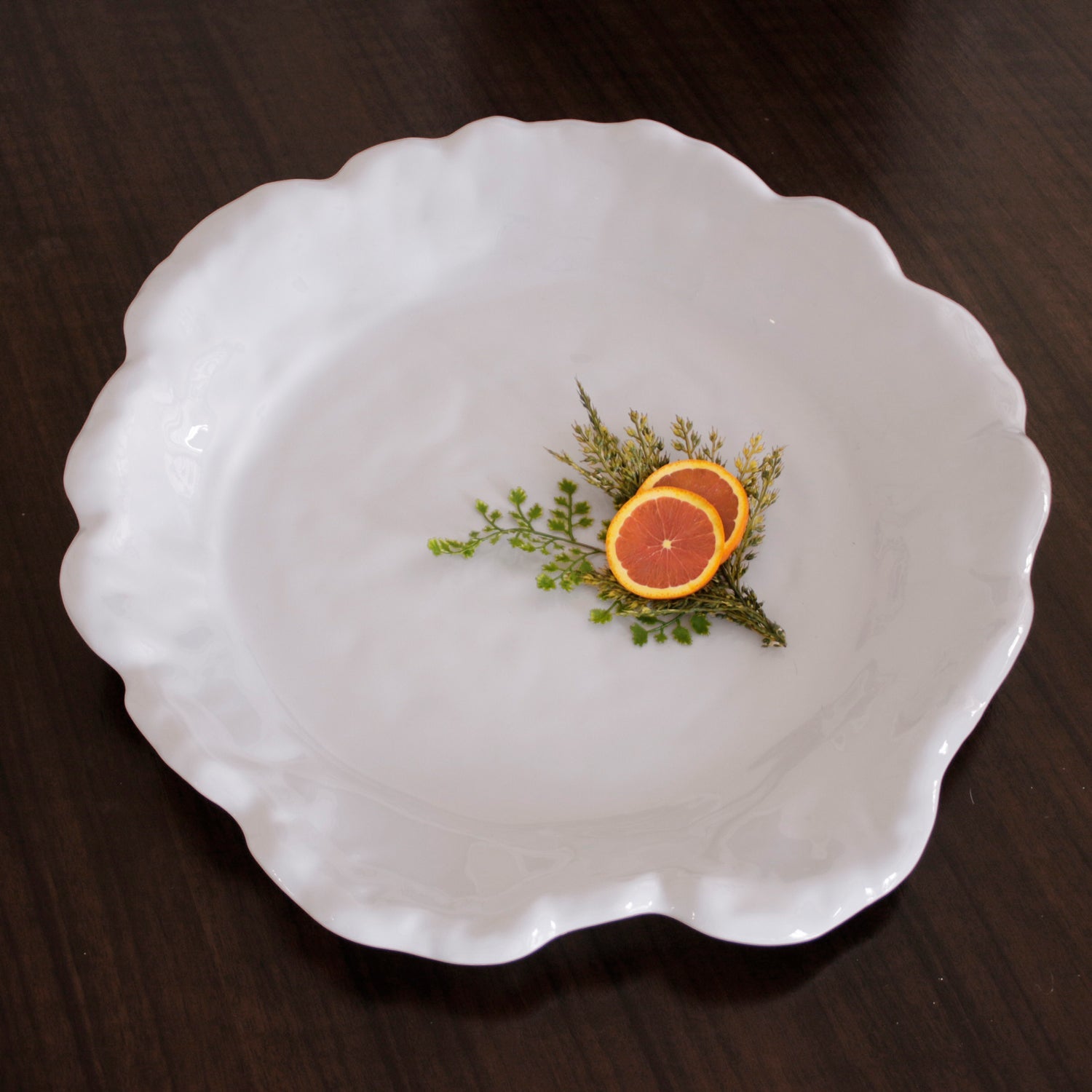 Beatriz Ball VIDA Havana Extra Large Round Platter (White)