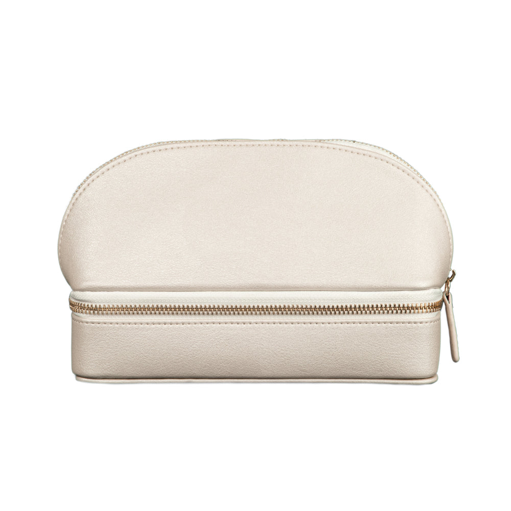 Abby Travel Organizer Pearl White