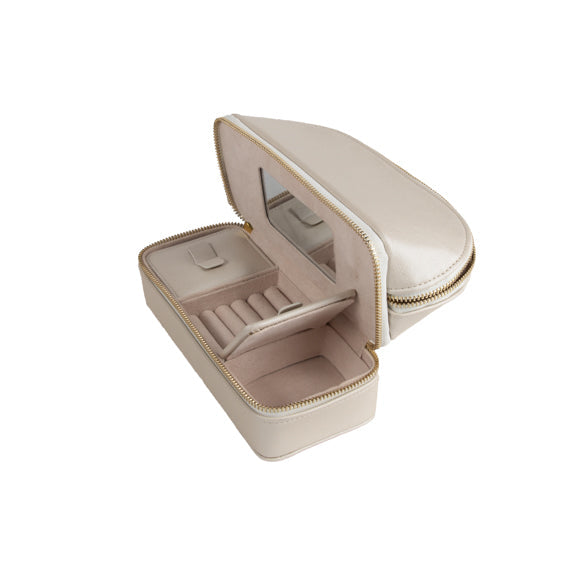 Abby Travel Organizer Pearl White