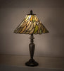 19" High Willow Jadestone Table Lamp