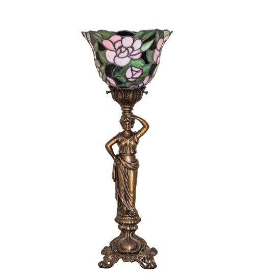 20" High Begonia Accent Lamp