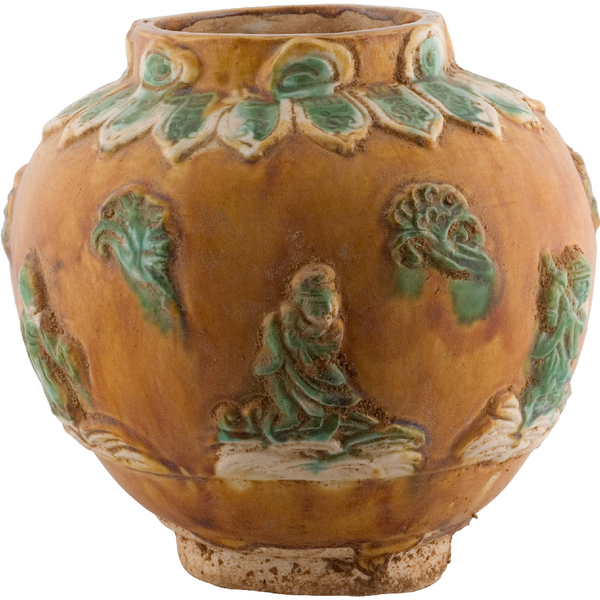 Danny's Fine Porcelain 10 X 9.75" Vase -Brown Color