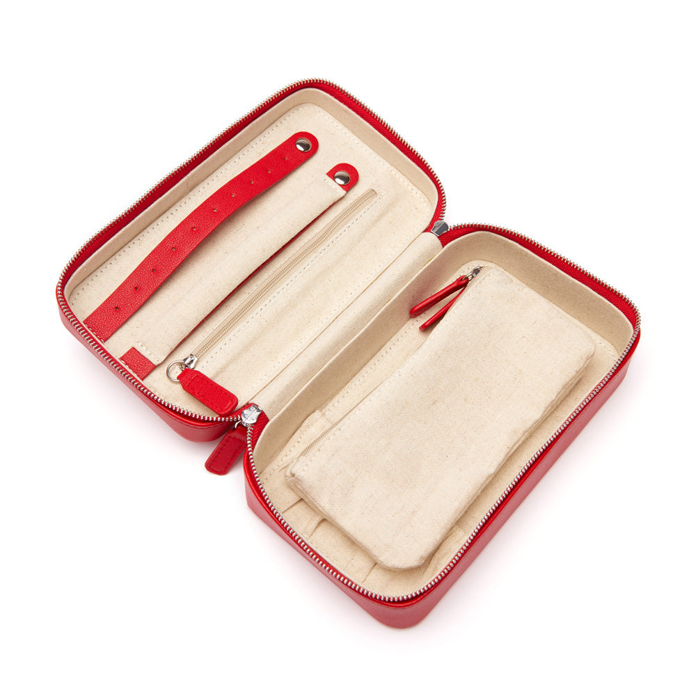 Luna Medium Travel Jewelry Case Blush