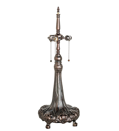 31" High Tiffany Hanginghead Dragonfly Table Lamp