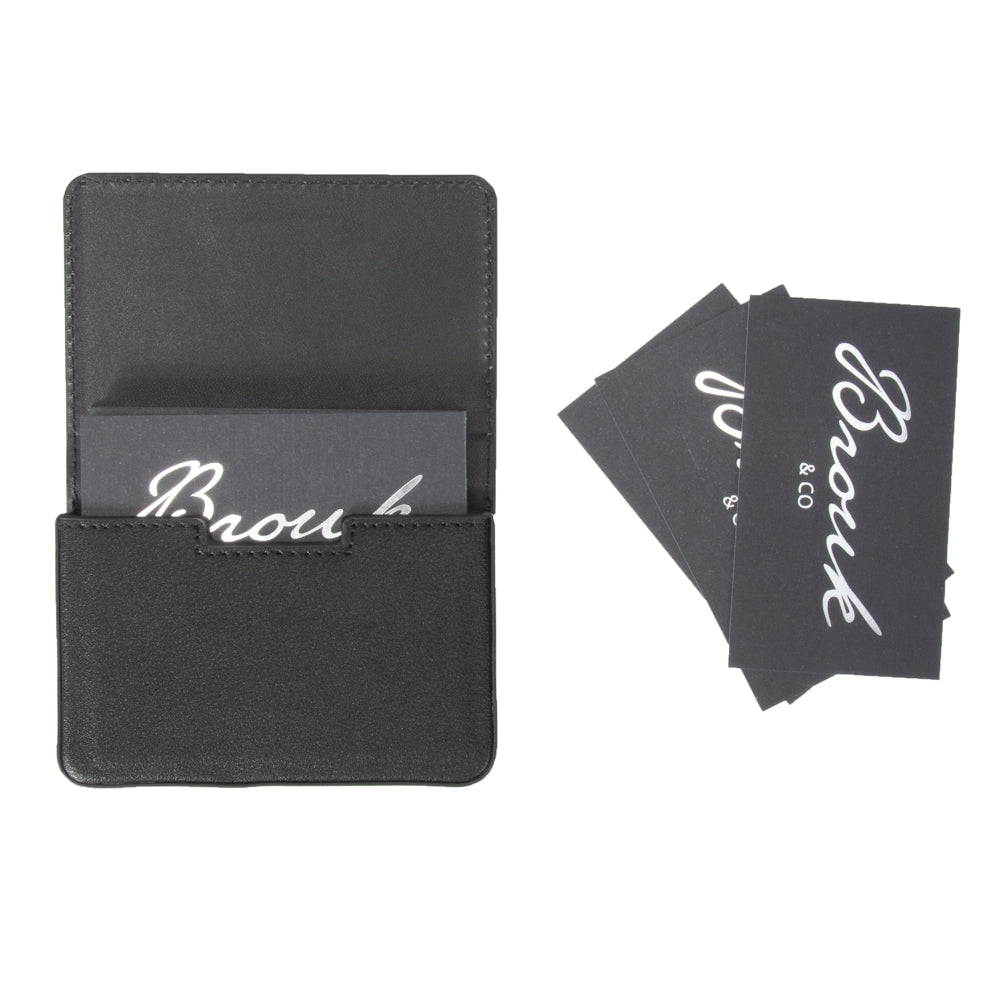 Caleb Card Holder Black
