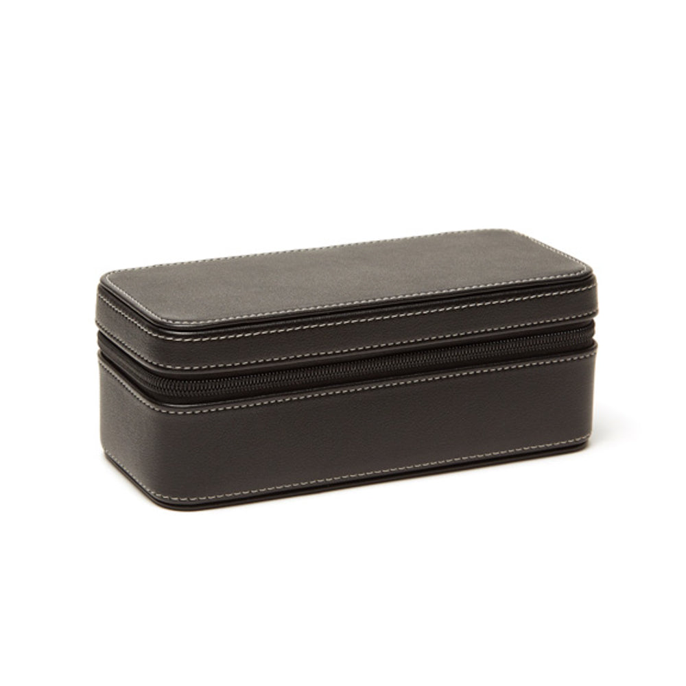 Riley Dual Watch Travel Case Black