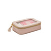Leah 3pc Cosmetic Case Light Grey
