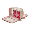 Leah 3pc Cosmetic Case Light Grey