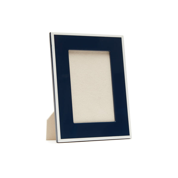 Laurel Picture Frame Navy/White 4 x 6