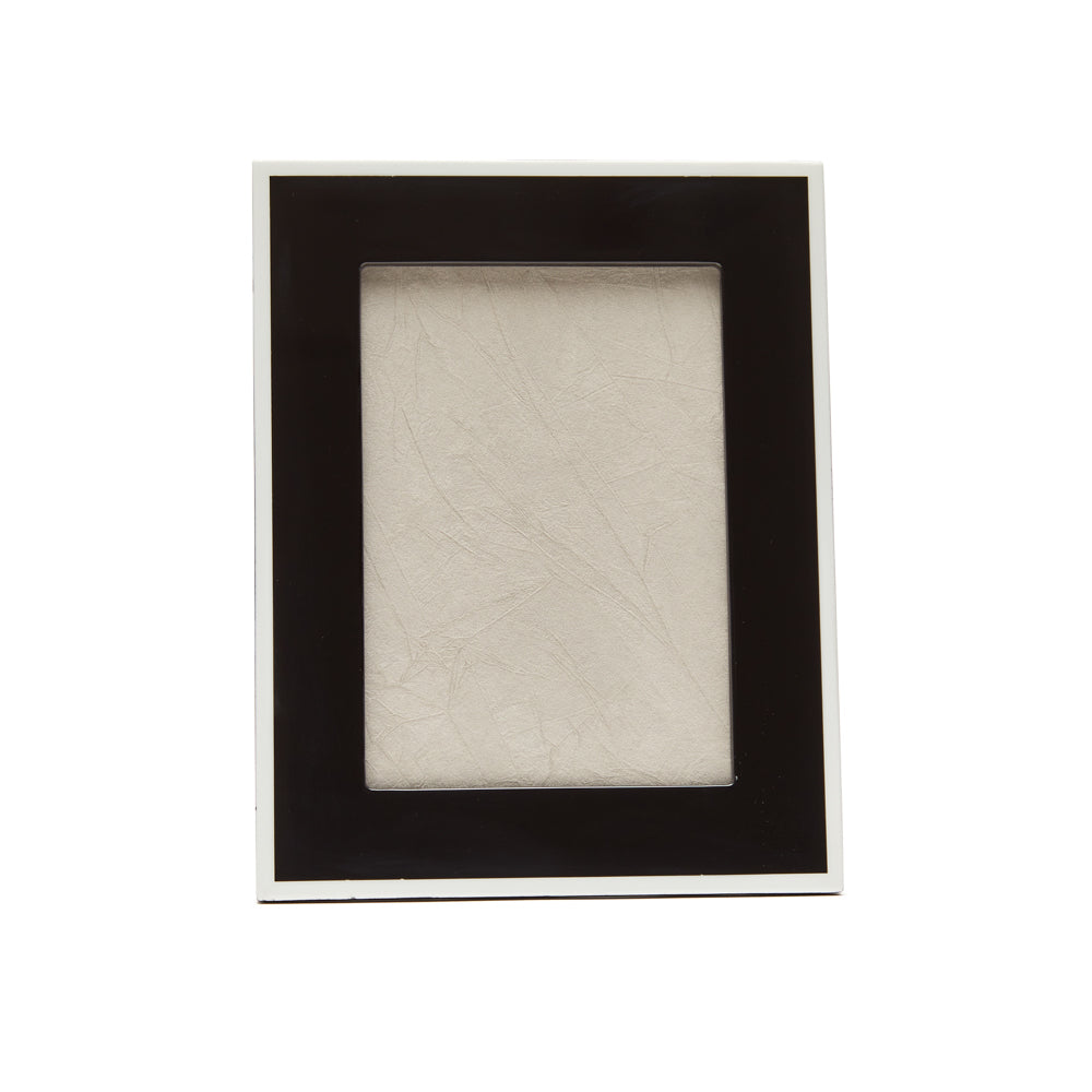 Laurel Picture Frame Black/White 5 x 7