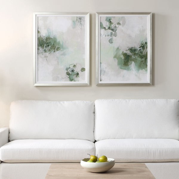 Uttermost Custom Lilypond Dream Framed Prints, S/2 - CLOSEOUT