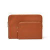 Mia 2 Piece Pouch Chestnut
