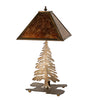 21" High Tall Pines Table Lamp
