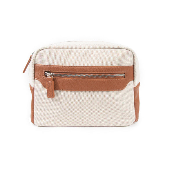 Capri Cosmetic Bag Brown