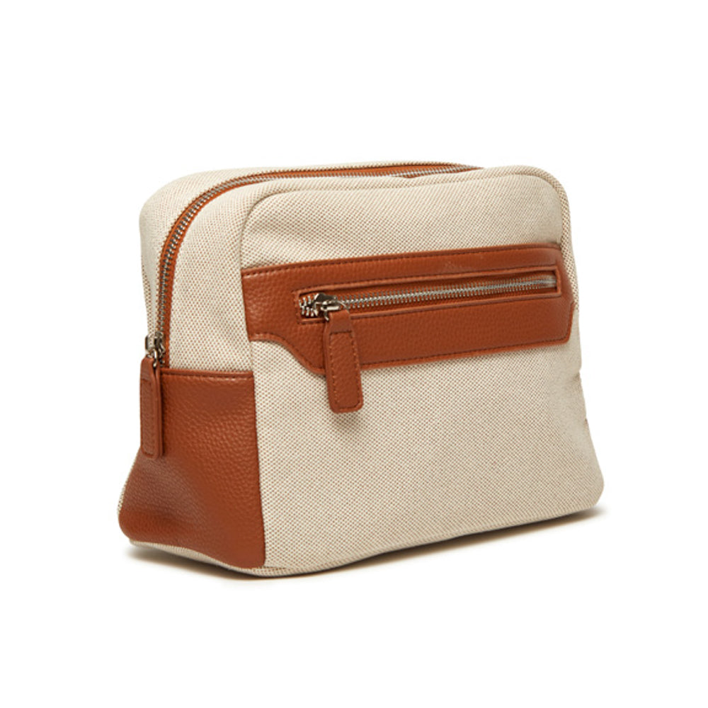 Capri Cosmetic Bag Brown