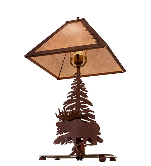 21"H Moose on the Loose Table Lamp
