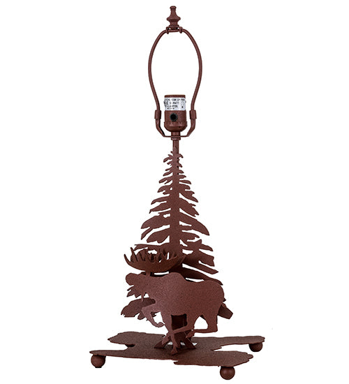 21"H Moose on the Loose Table Lamp