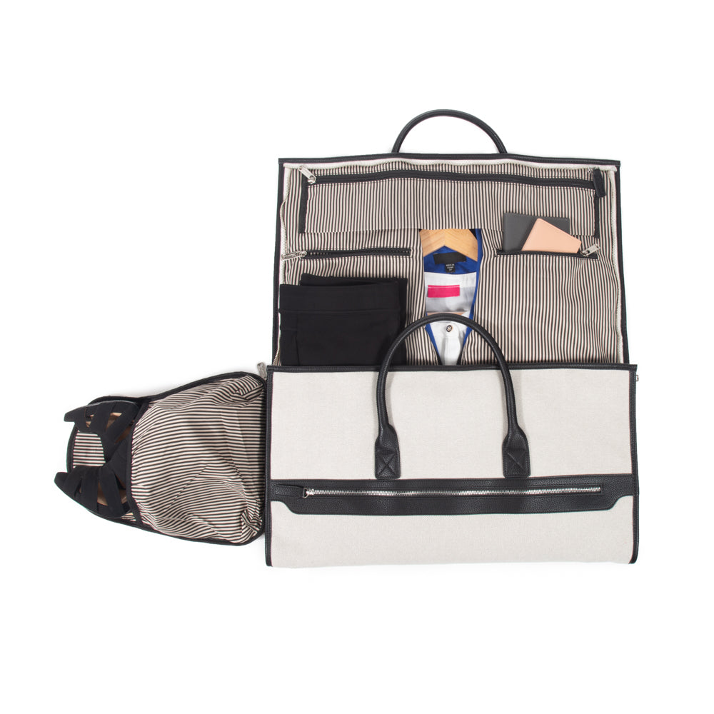 Capri 2-N-1 Garment & Duffel Bag Black/Co