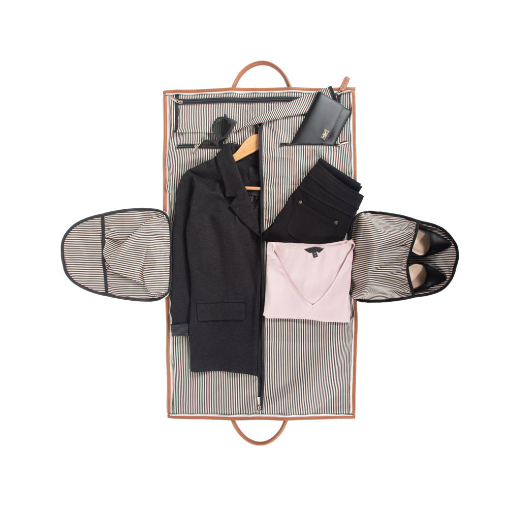 Capri 2-N-1 Garment & Duffel Bag Brown/Co