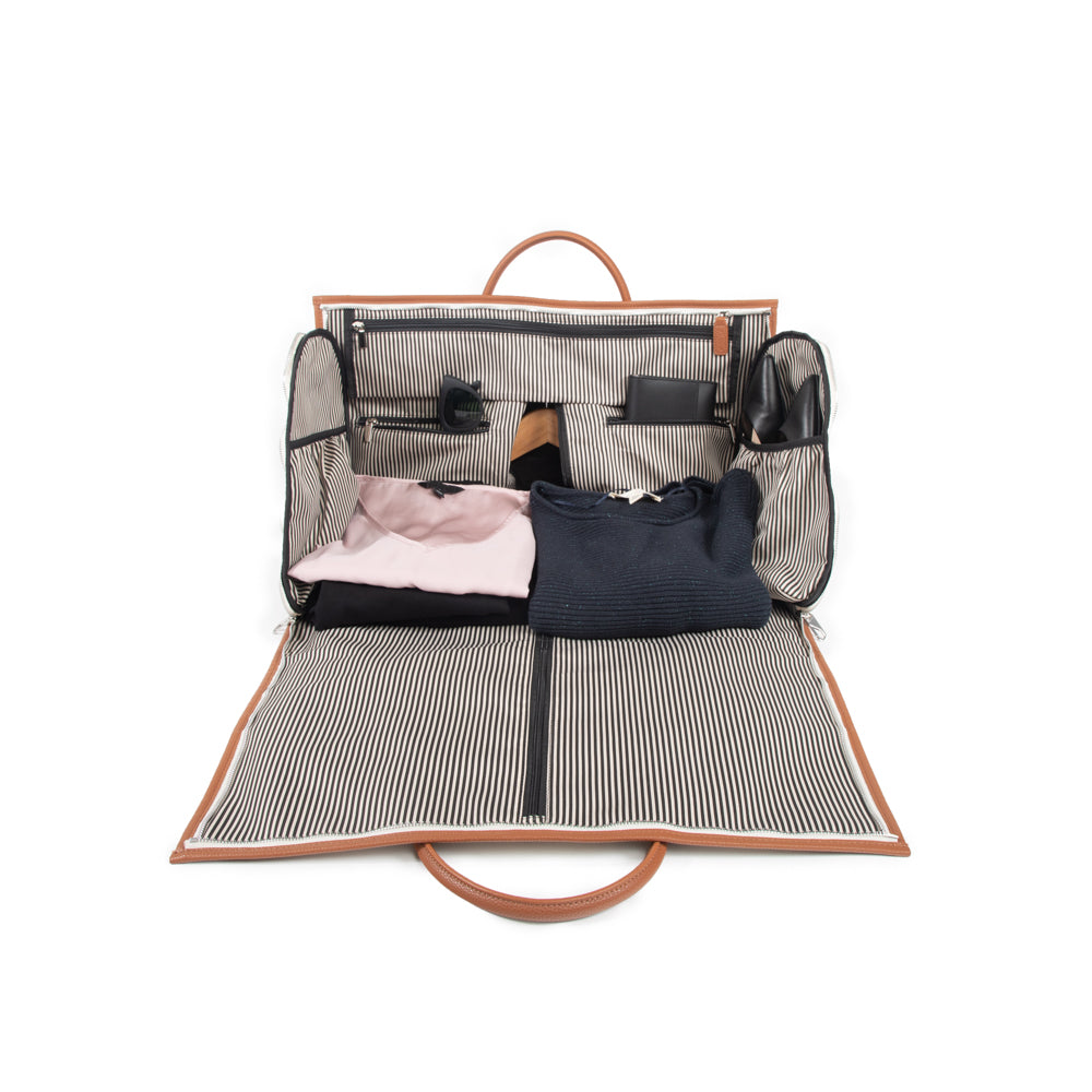 Capri 2-N-1 Garment & Duffel Bag Brown/Co