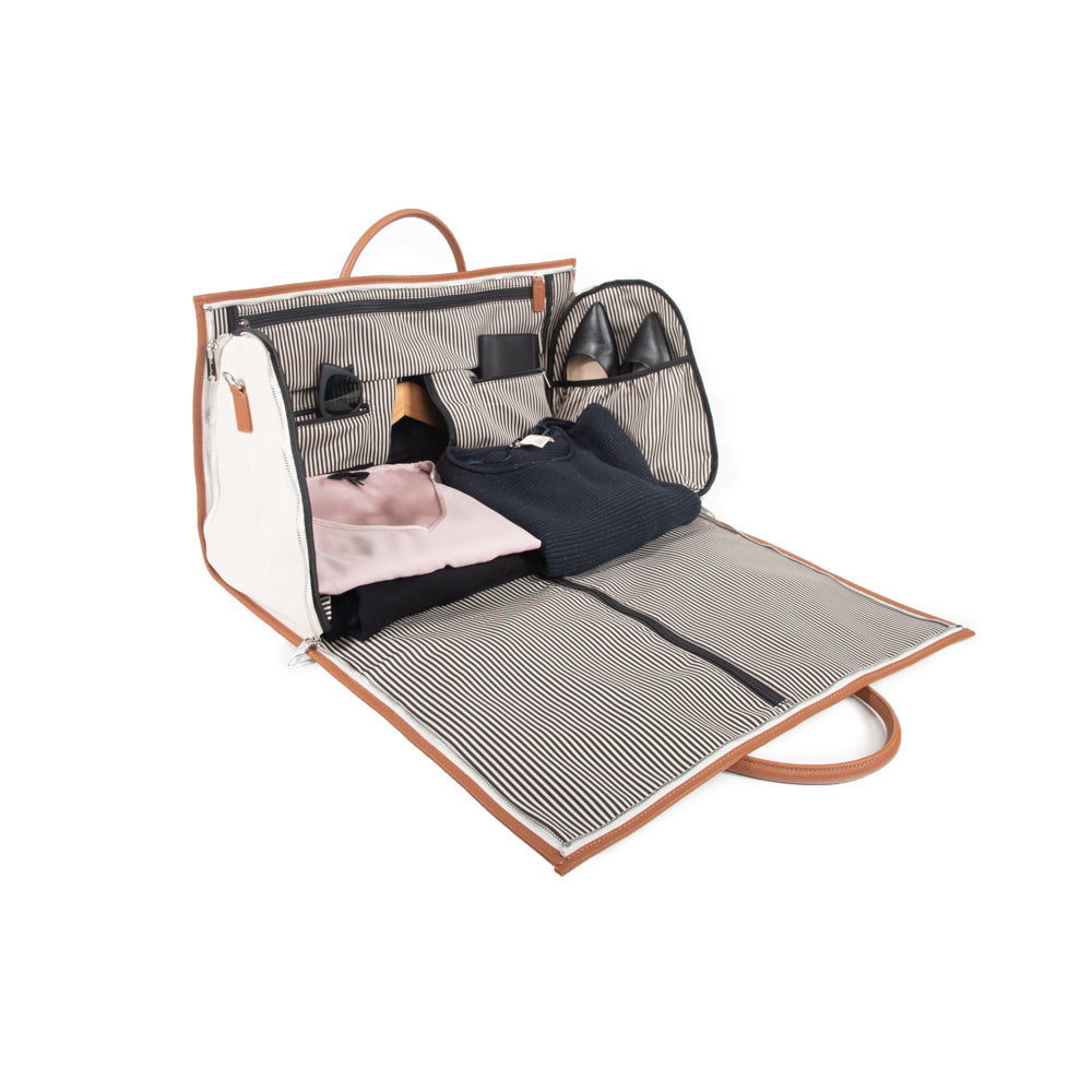 Capri 2-N-1 Garment & Duffel Bag Brown/Co