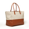Capri Tote Bag With Pouch Brown/Co
