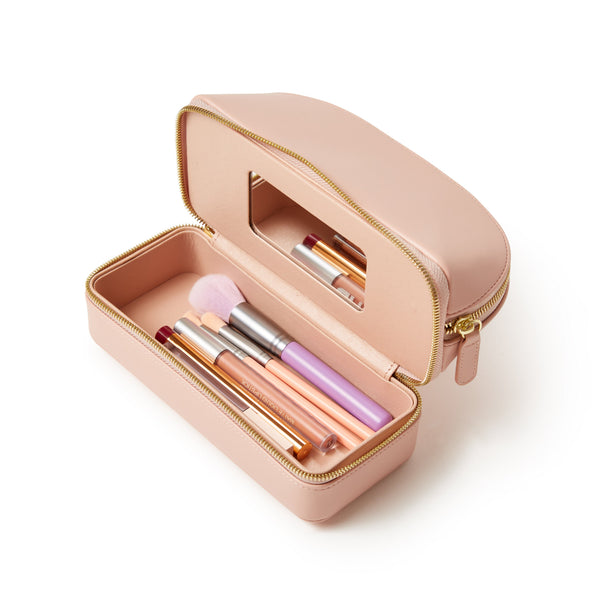 Abbey Travel Cosmetic Case Pink