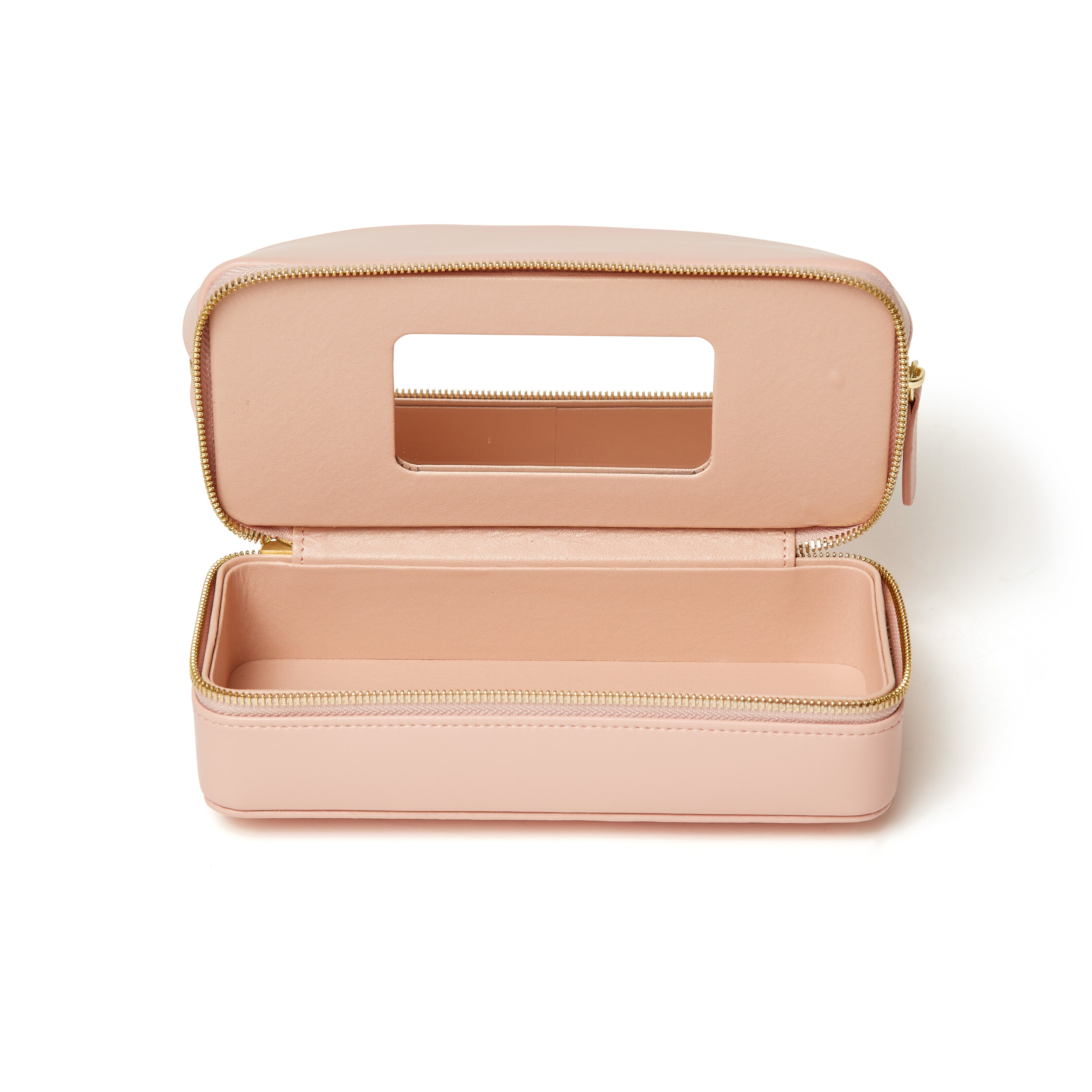 Abbey Travel Cosmetic Case Pink