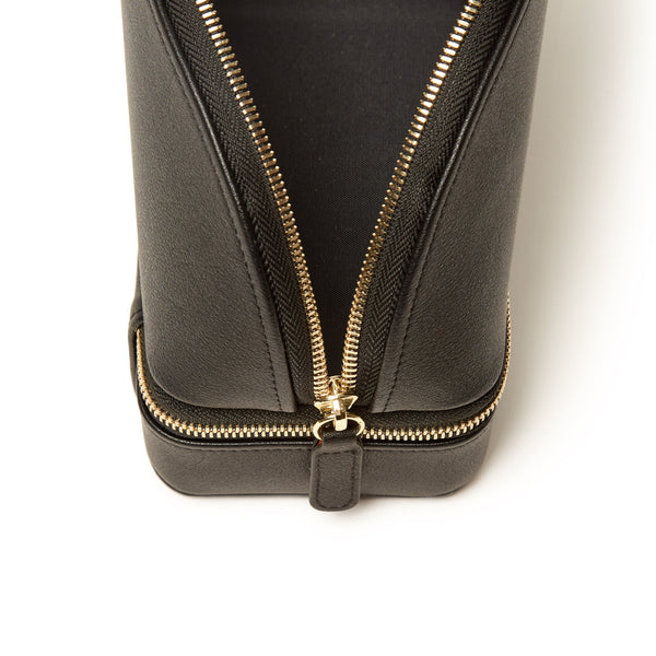 Abbey Travel Cosmetic Case Black