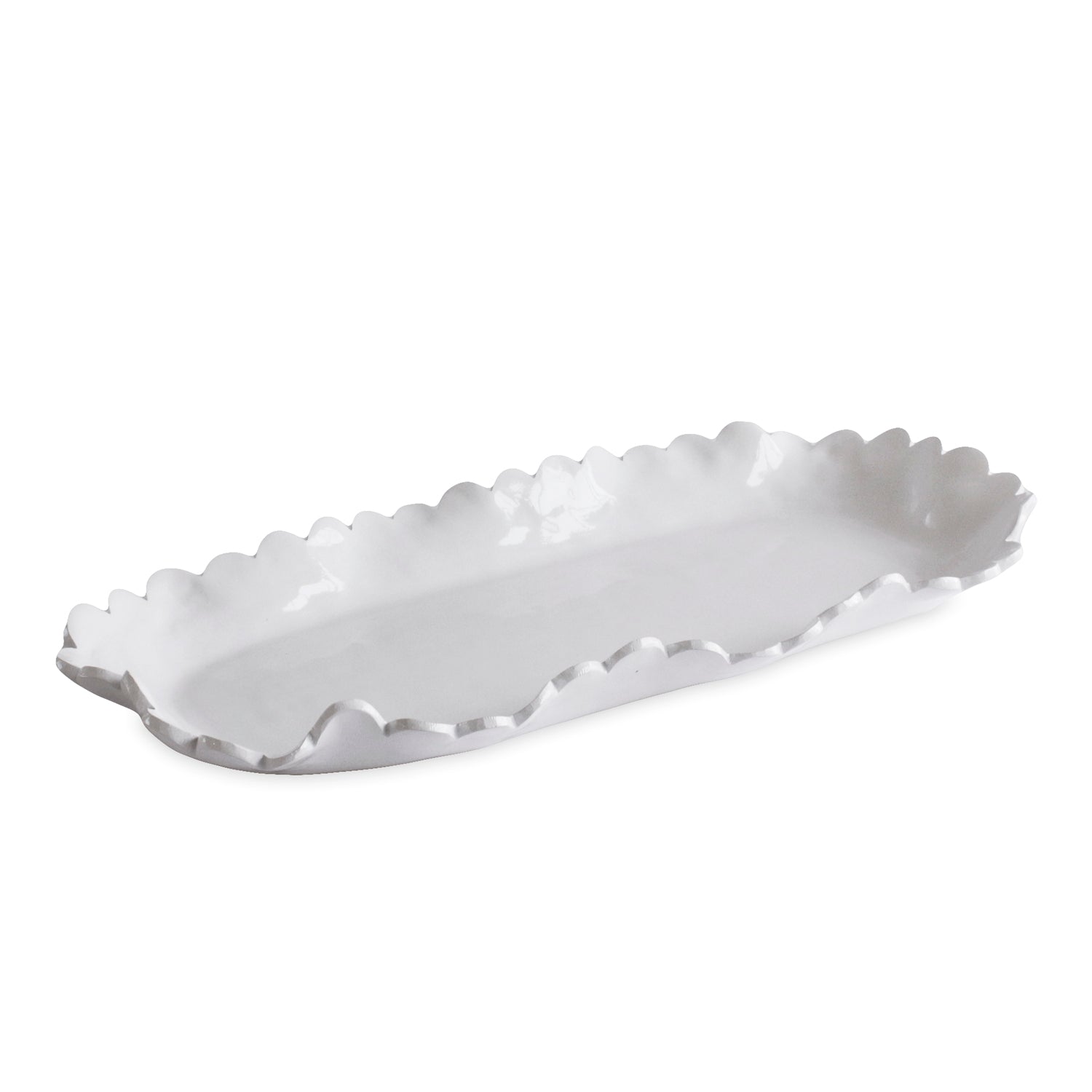 Beatriz Ball VIDA Colette Large Oblong Platter (White)