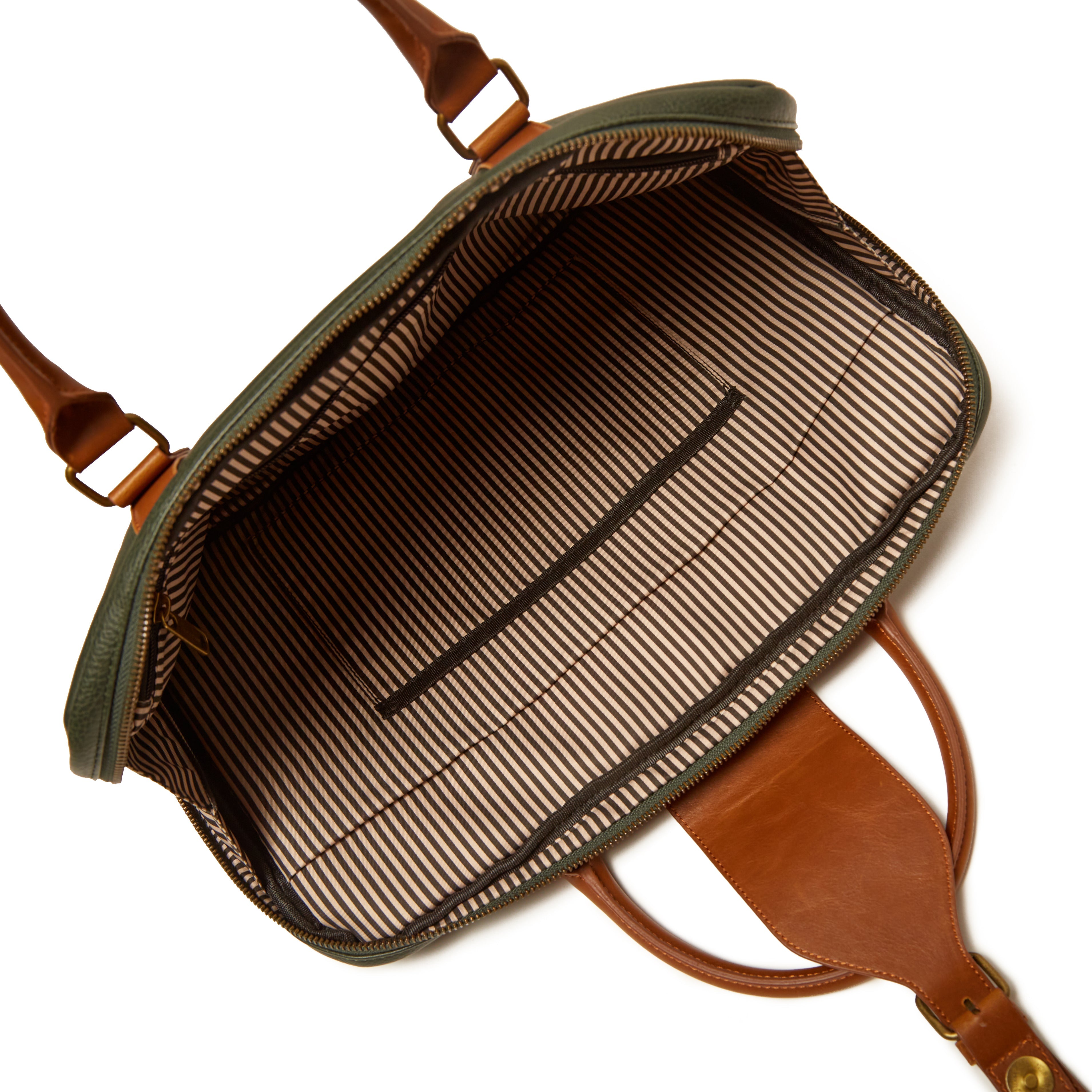 The Oxford Laptop Case Dark Green