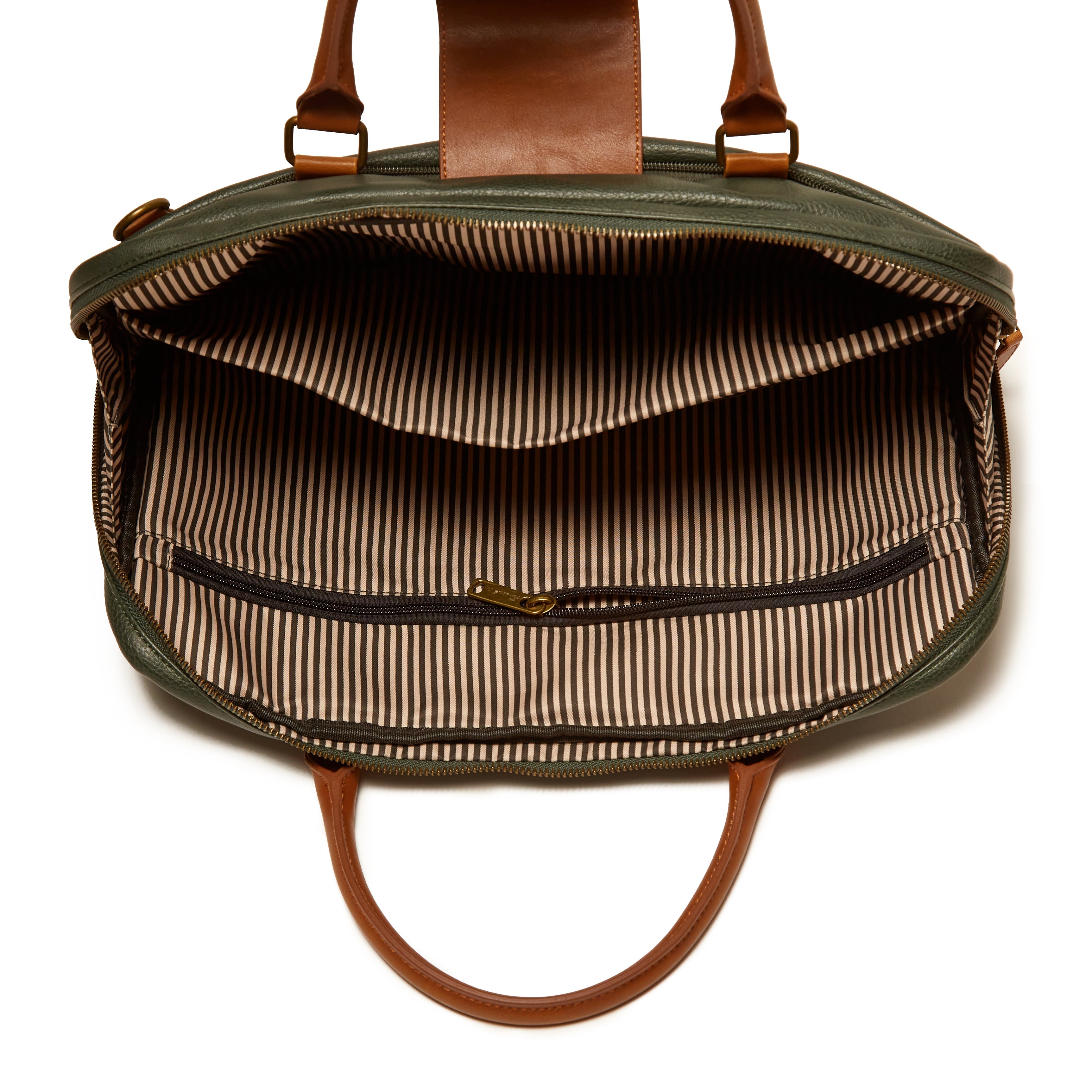 The Oxford Laptop Case Dark Green