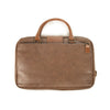 The Oxford Laptop Case Chocolate Brown