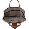 The Oxford Laptop Case Chocolate Brown