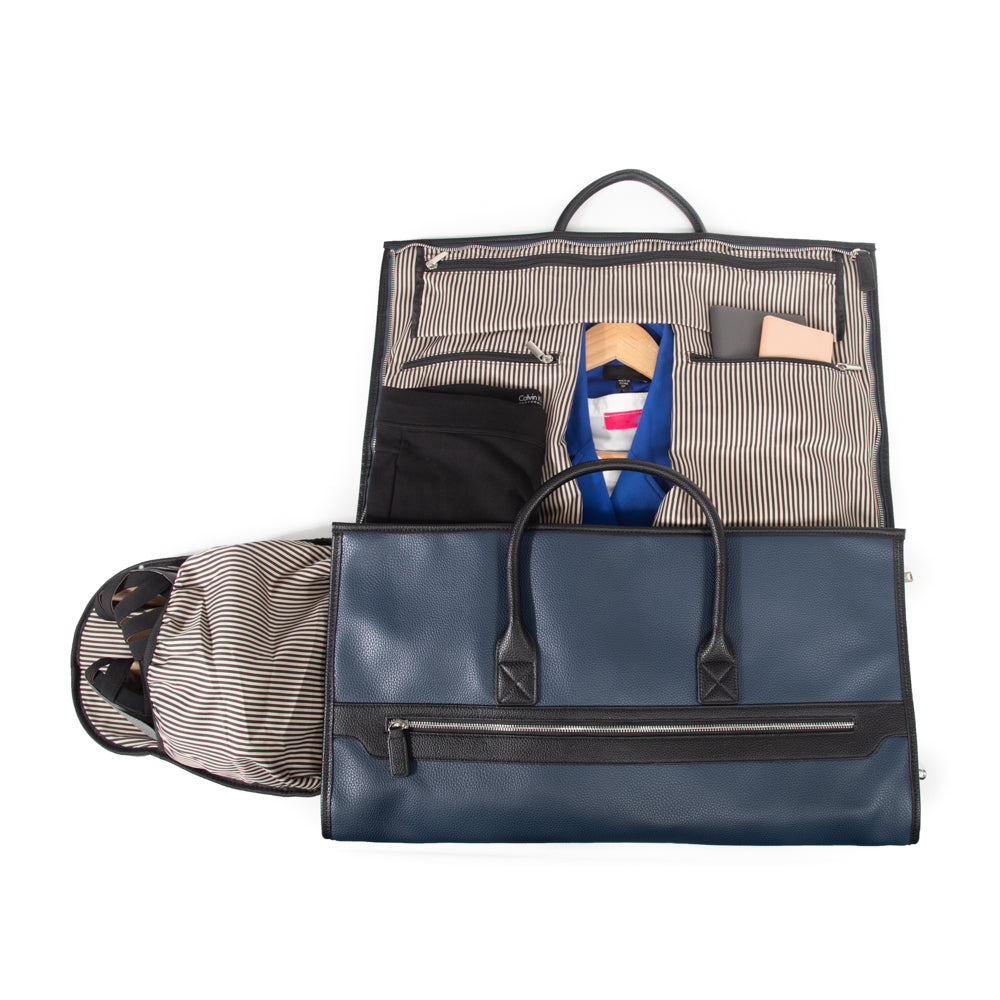 Siena 2-N-1 Garment Bag Navy