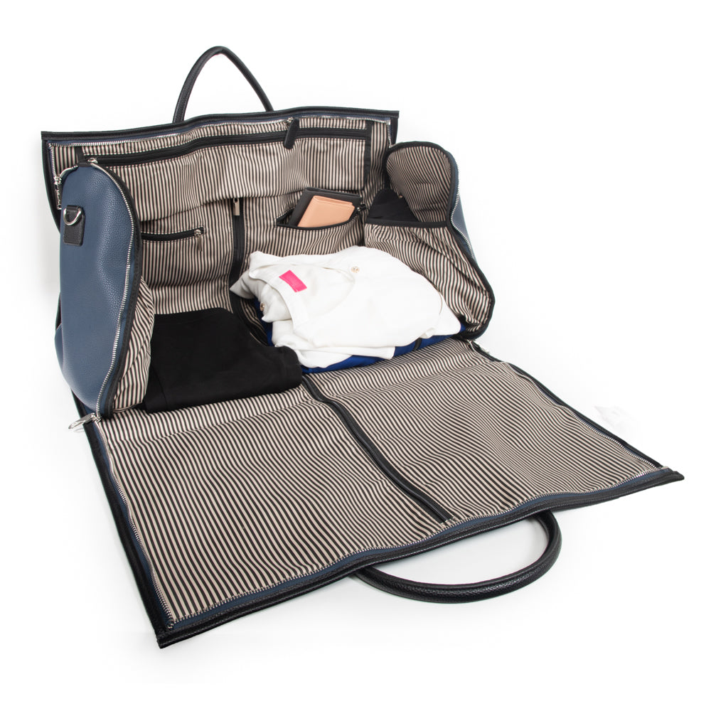 Siena 2-N-1 Garment Bag Navy