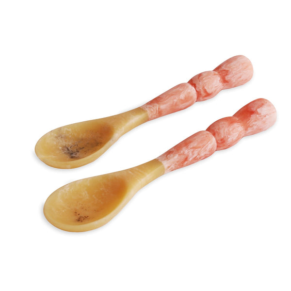 Beatriz Ball RESIN Amelia Salad Servers (Peach)