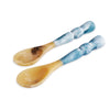 Beatriz Ball RESIN Amelia Salad Servers (Aqua)