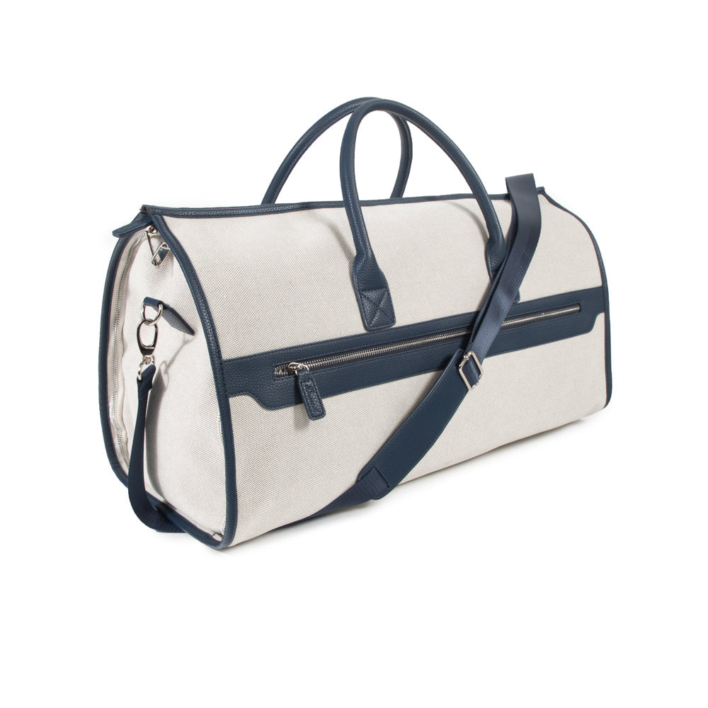 Capri 2-N-1 Garment & Duffel Bag Navy/Co