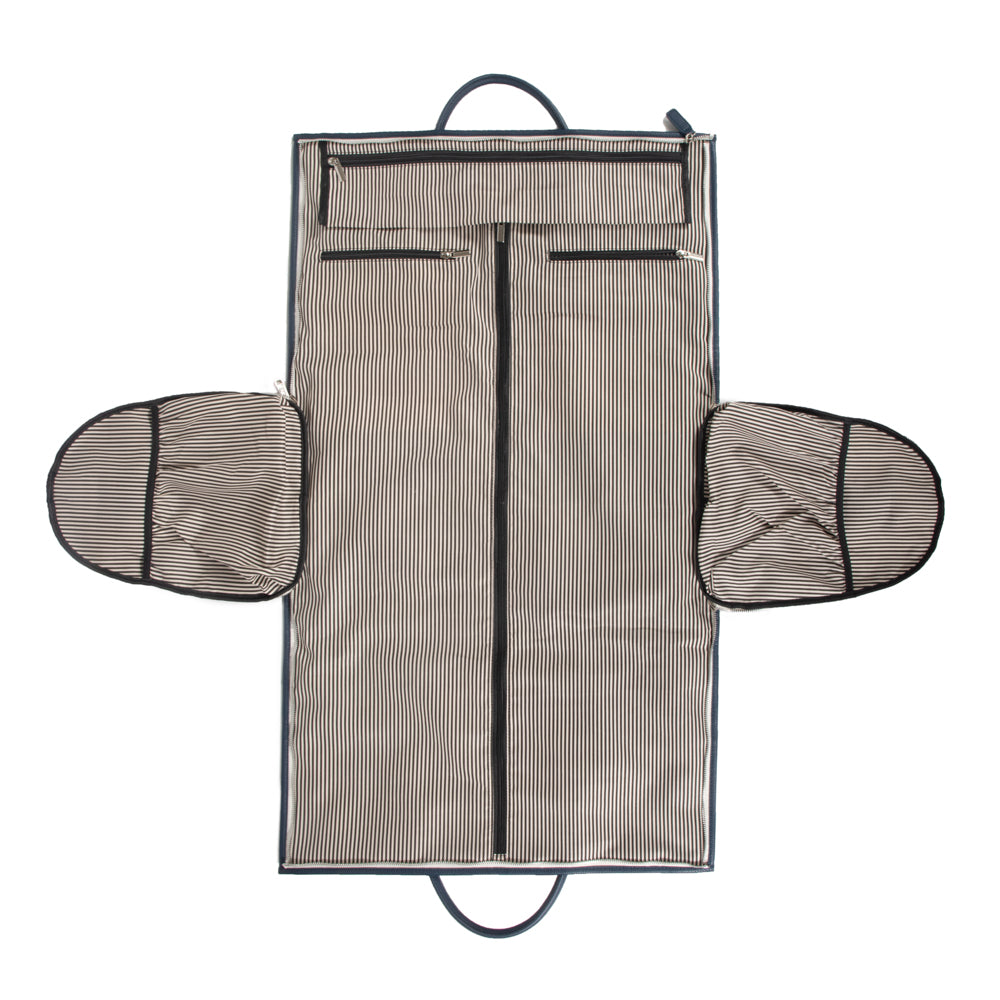Capri 2-N-1 Garment & Duffel Bag Navy/Co