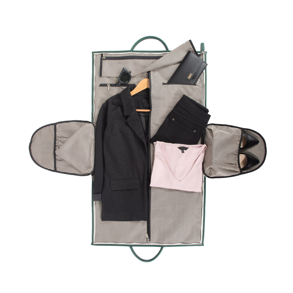 Capri 2-N-1 Garment & Duffel Bag Green/Co