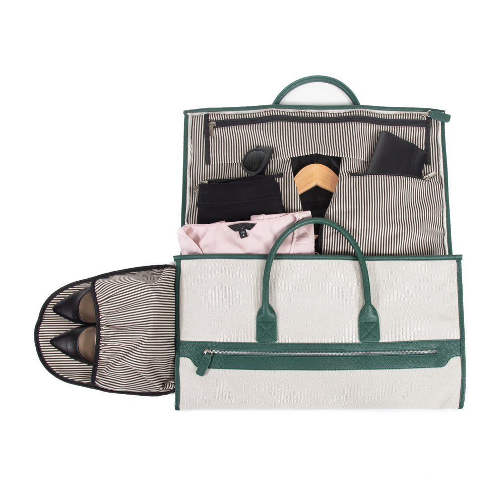 Capri 2-N-1 Garment & Duffel Bag Green/Co